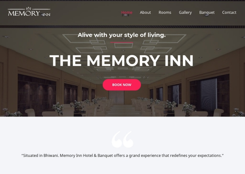 The Memory Inn | VFS DIGITAL SOLUTIONS